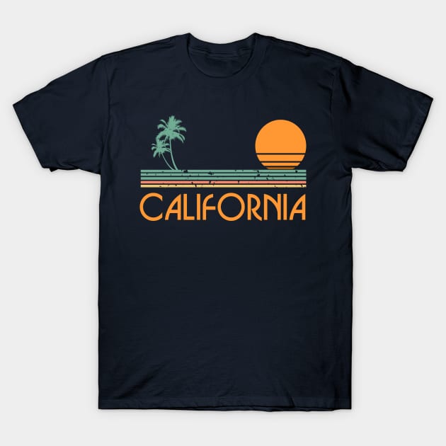 California T-Shirt by OCSurfStyle